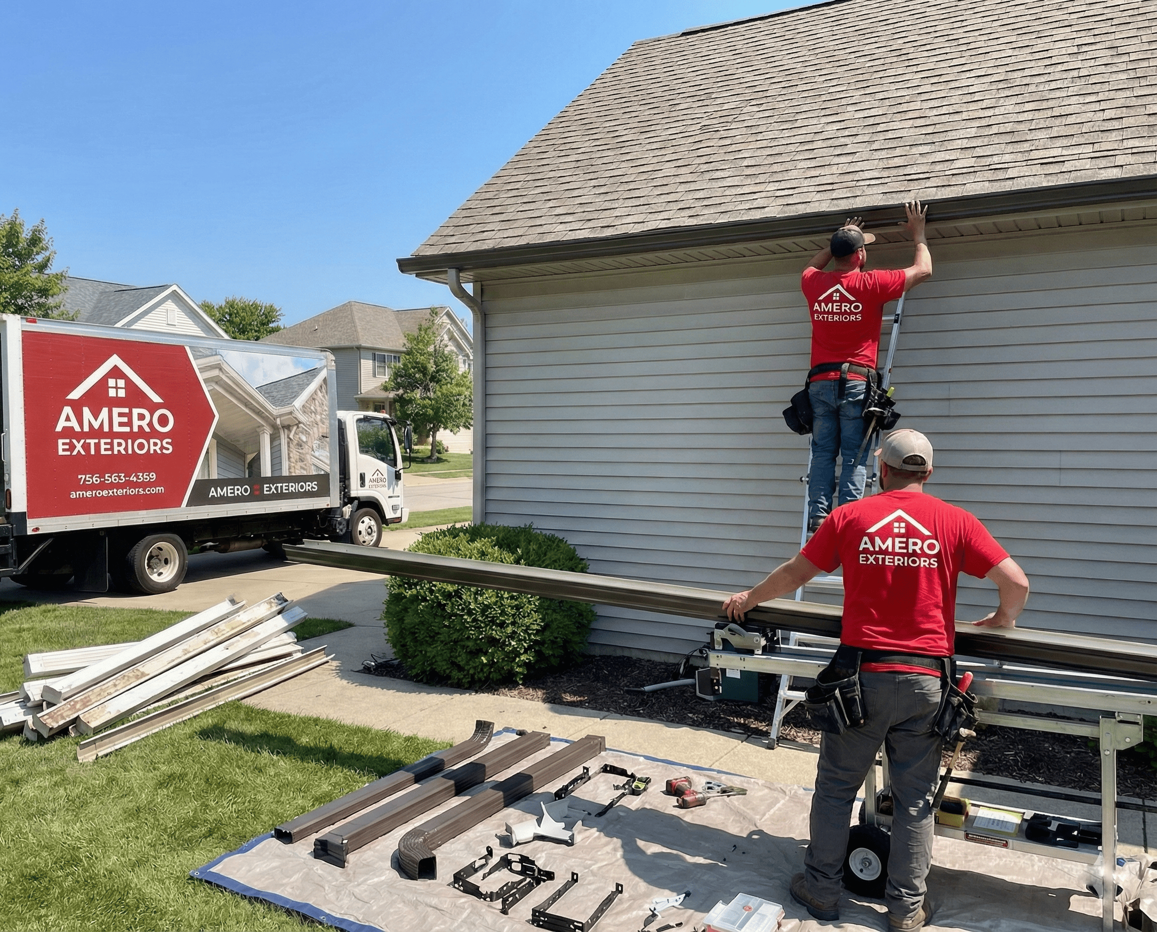 Gutters services in Bushkill